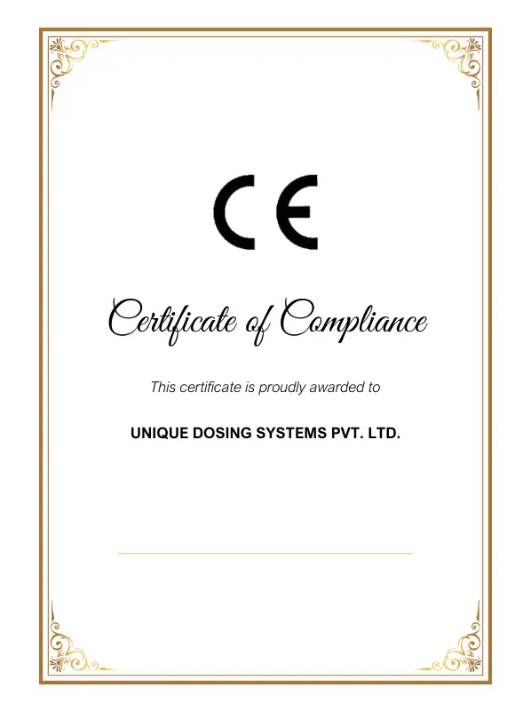 CE Certificate