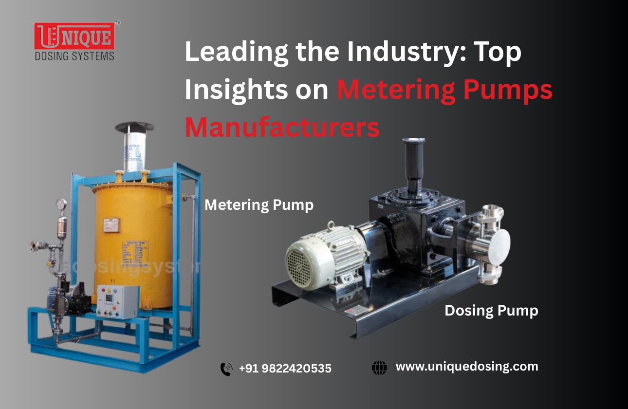 Leading the Industry: Top Insights on Metering Pumps Manufacturers