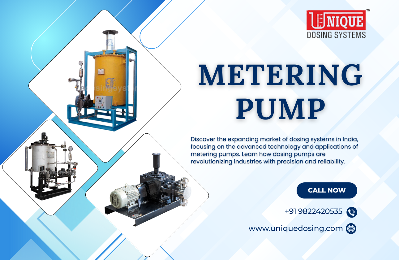 Exploring the Growth of Dosing Systems in India: A Comprehensive Look at Metering Pumps