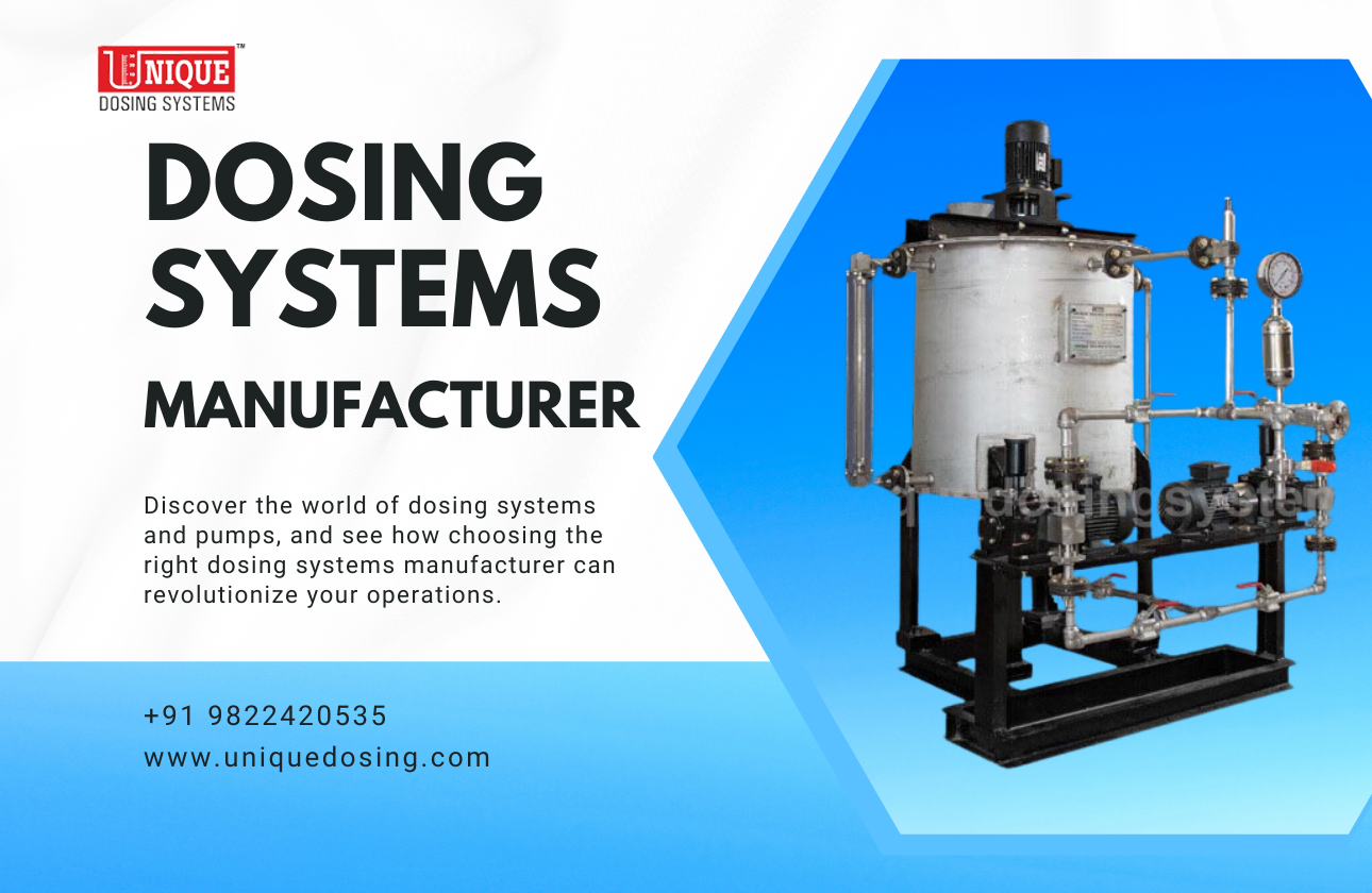 Unlocking Efficiency: The Ultimate Guide to Dosing Systems and Pumps
