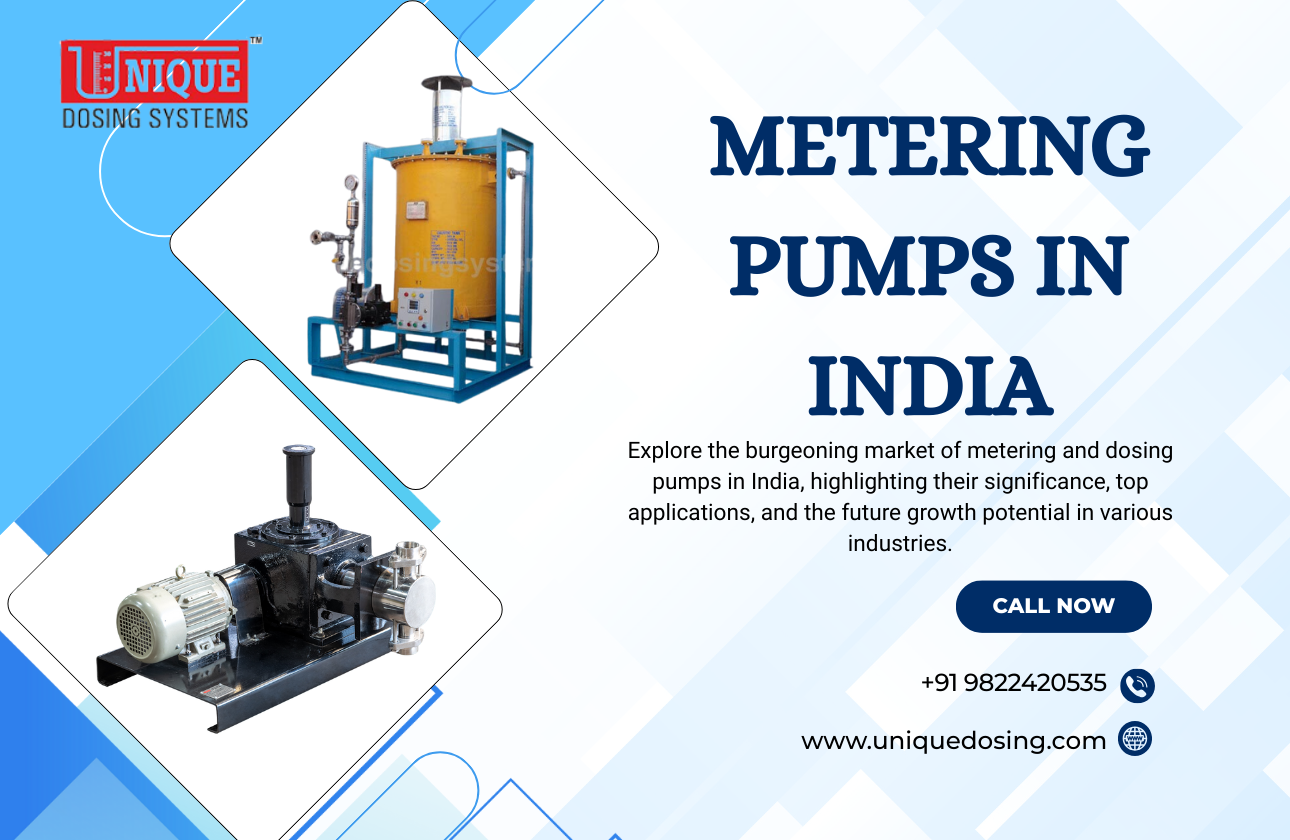 The Rise of Metering Pumps in India: Revolutionizing Dosing Solutions