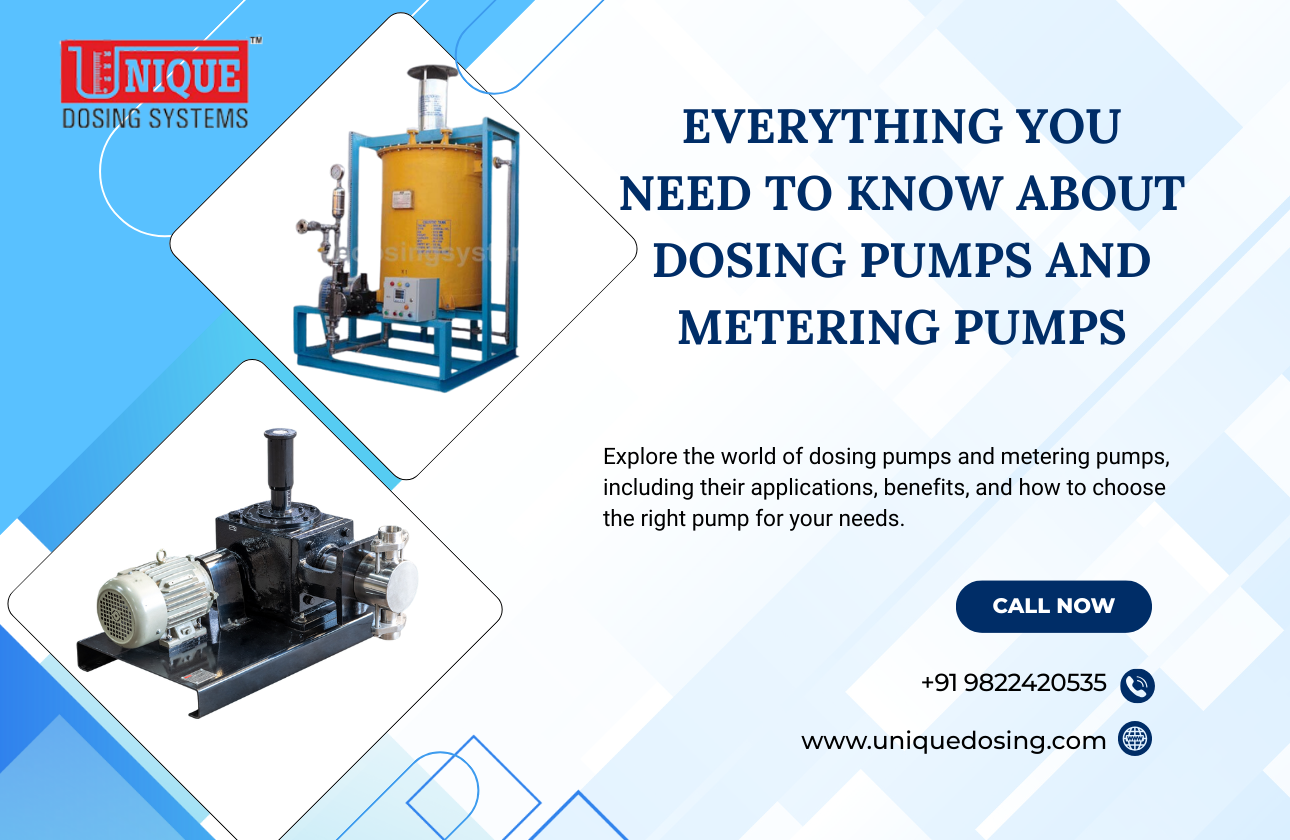 Everything You Need to Know About Dosing Pumps and Metering Pumps