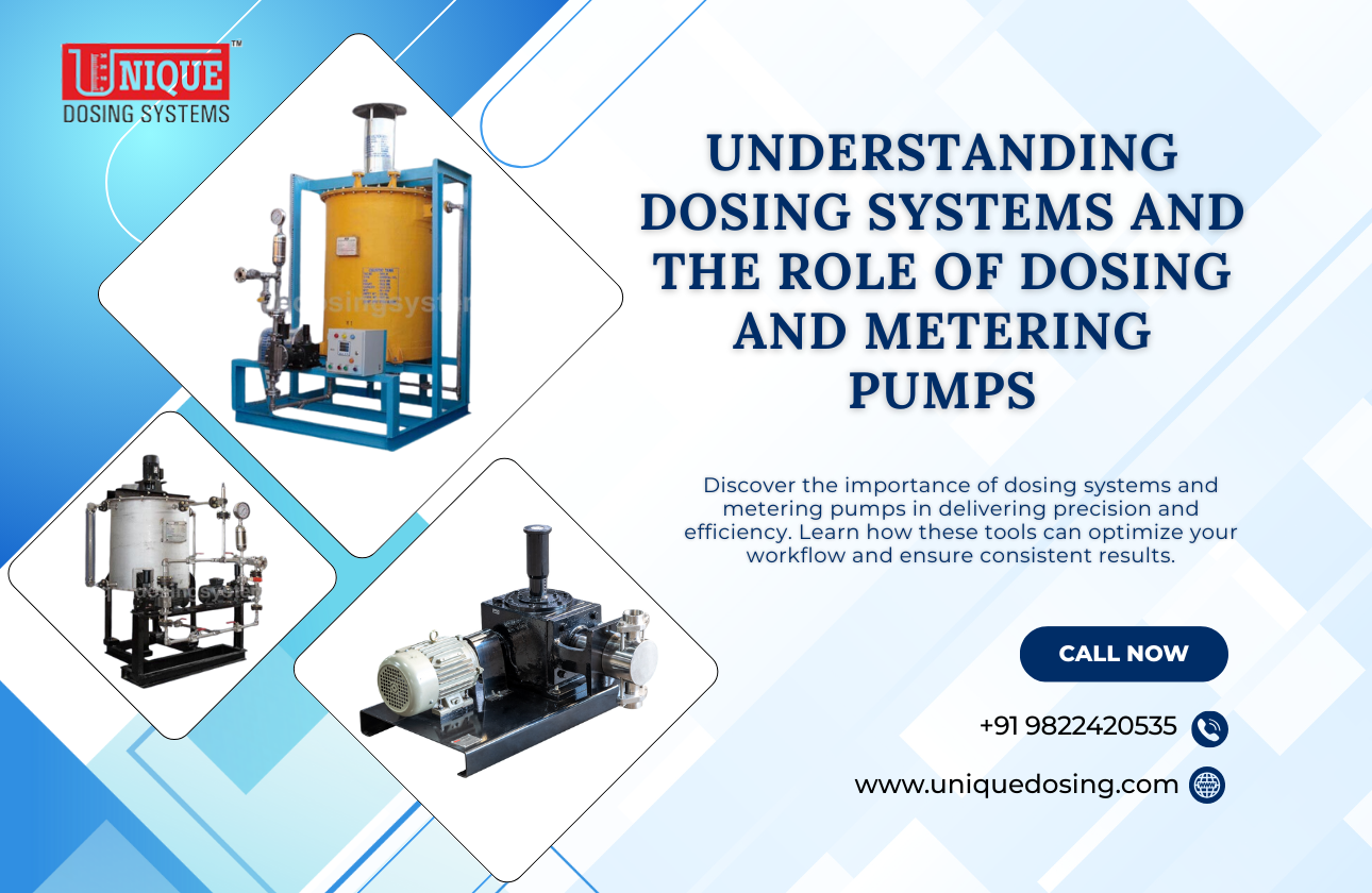 Understanding Dosing Systems and the Role of Dosing and Metering Pumps
