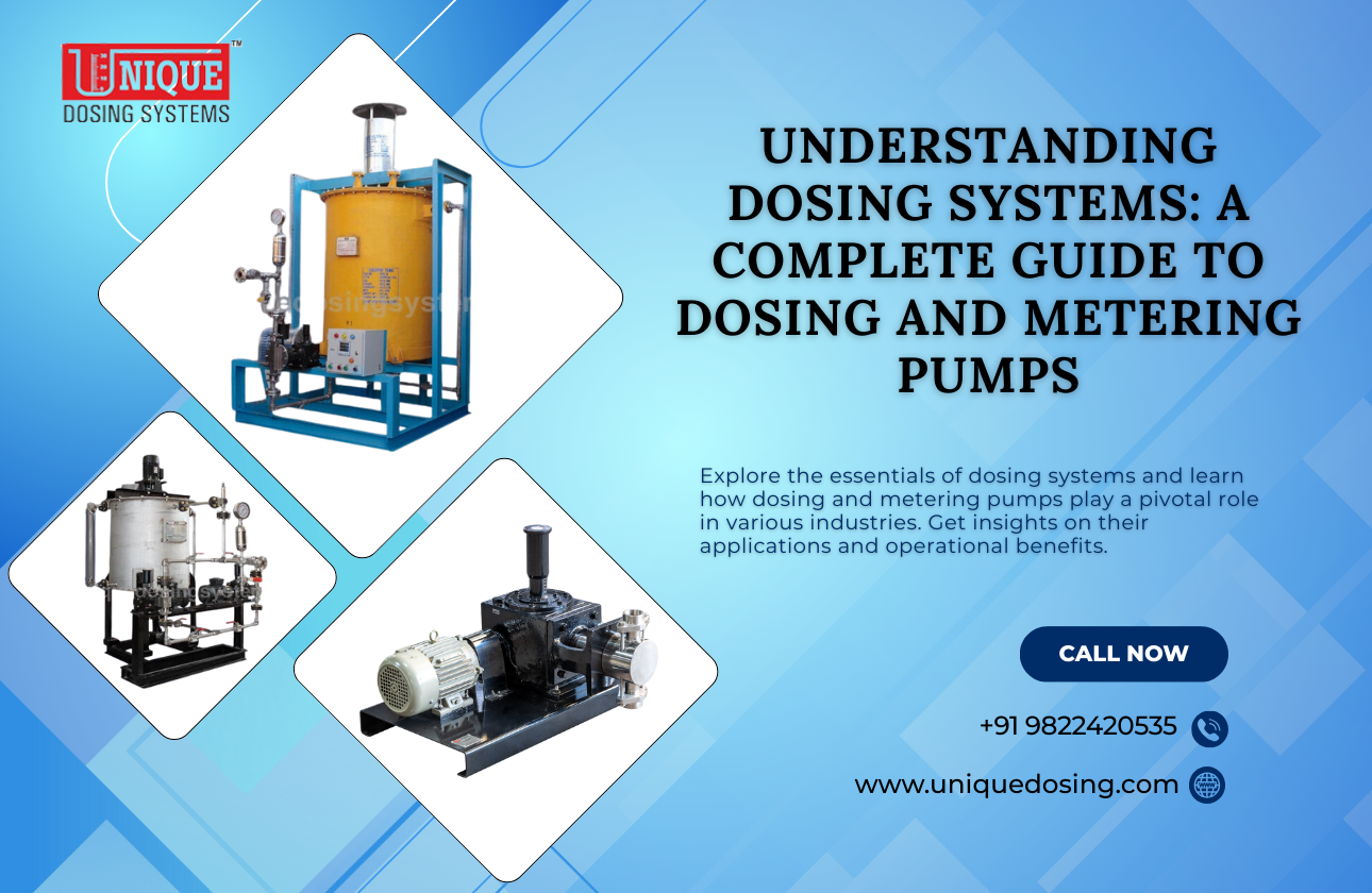 Understanding Dosing Systems: A Complete Guide to Dosing and Metering Pumps