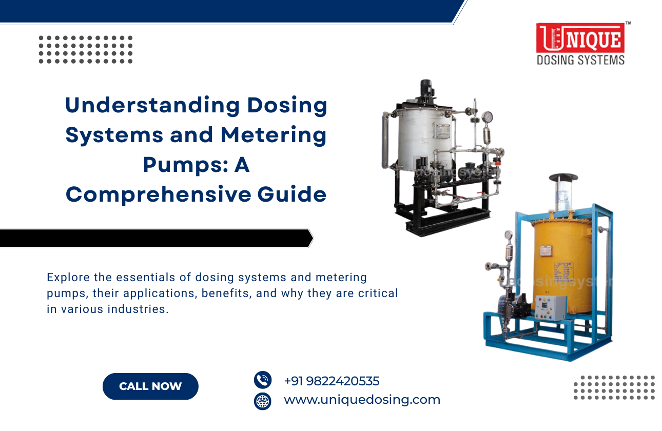 Understanding Dosing Systems and Metering Pumps: A Comprehensive Guide