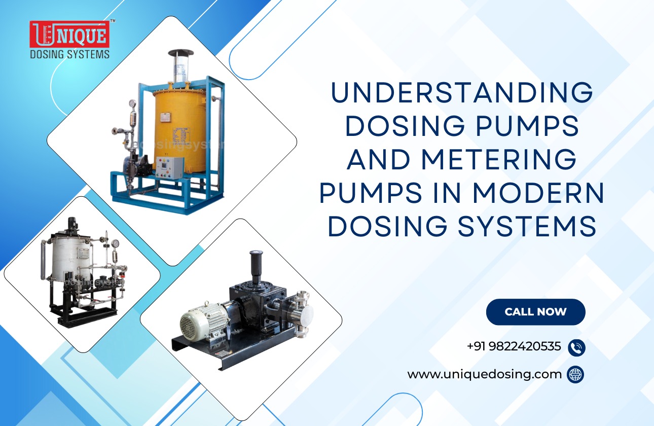Understanding Dosing Pumps and Metering Pumps in Modern Dosing Systems