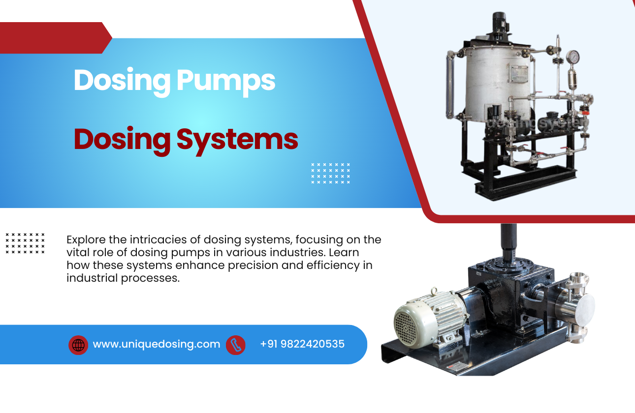 Understanding Dosing Systems: A Comprehensive Guide to Dosing Pumps