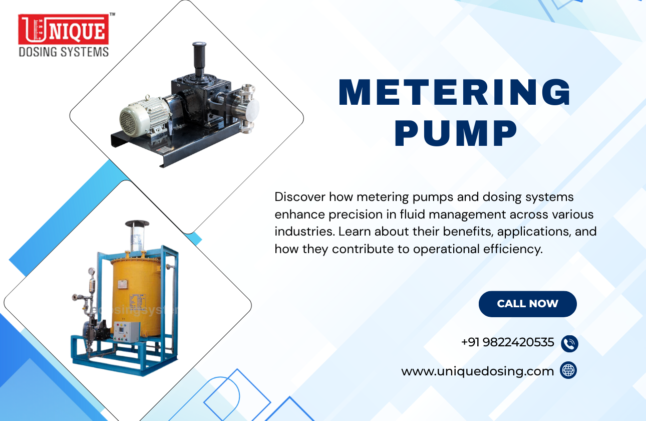 Understanding Metering and Dosing Pumps: A Complete Guide for Industries