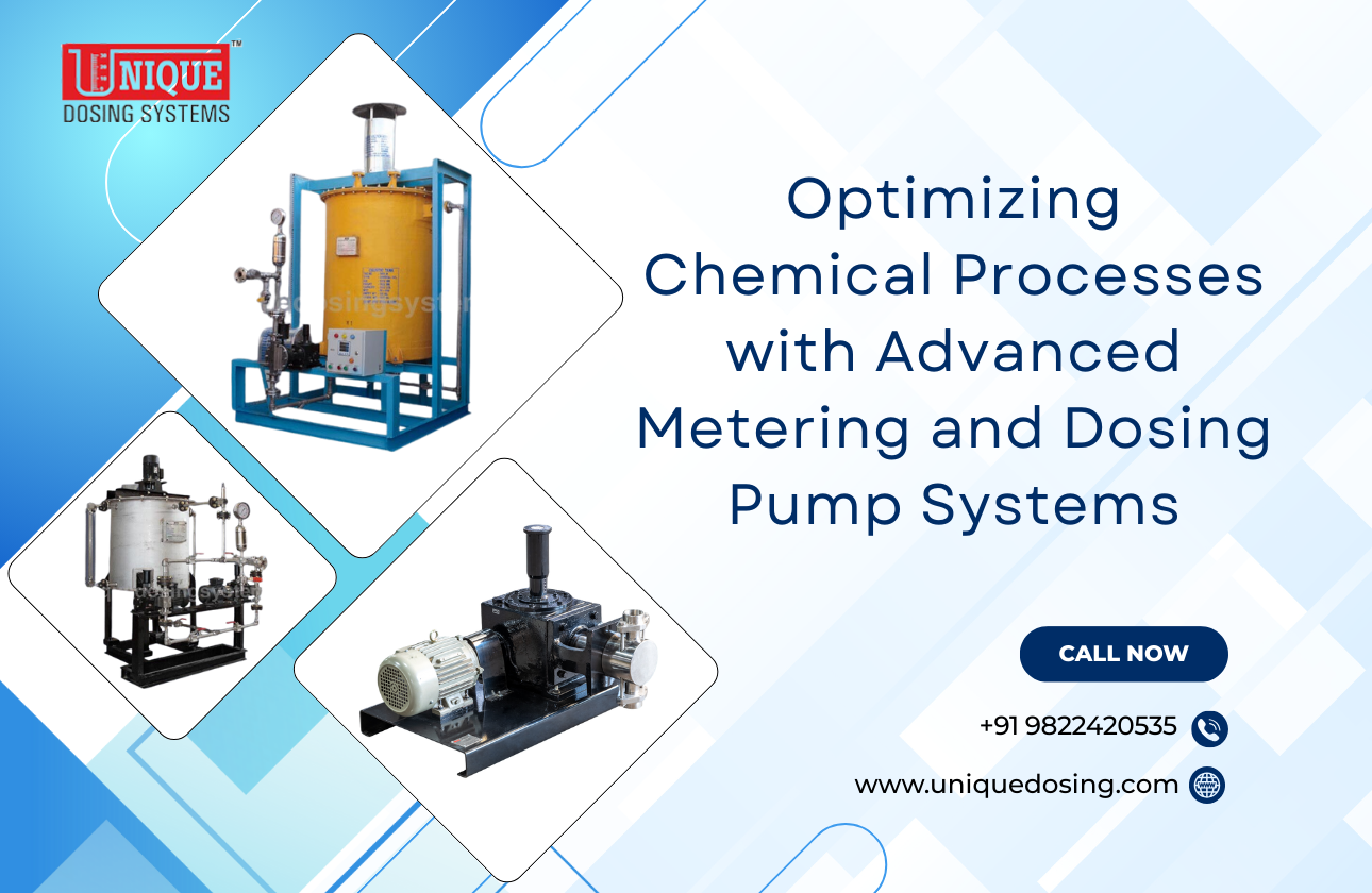 Optimizing Chemical Processes with Advanced Metering and Dosing Pump Systems