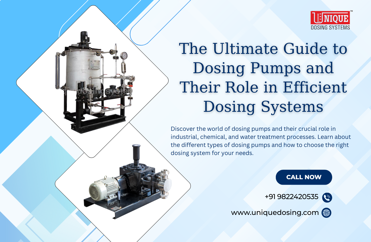 The Ultimate Guide to Dosing Pumps and Their Role in Efficient Dosing Systems